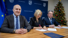 Marszałek Renata Janik, Wicemarszałek Grzegorz Scha, Burmistrz Staszowa