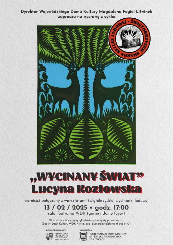 Wycinany Swiat Plakat A3