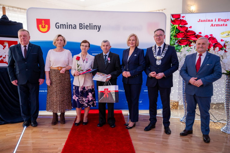 Złote Gody w Bielinach