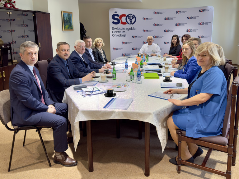 Obrady Rady Społecznej Świętokrzyskiego Centrum Onkologii w Kielcach
