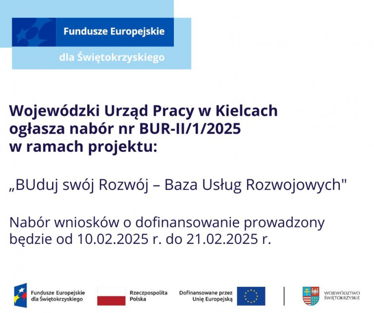 Nabór BUR dla osób indywidualnych
