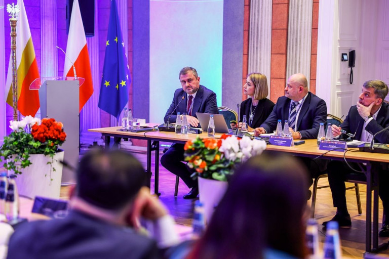 Konwent Marszałków na zdjęciu m.in. Andrzej Pruś członek Zarządu Województwa
