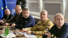 Radni, Wicemarszałkowie Marek Bogusławski, Grzegorz Socha, Przedstawiciele Slużb Mundurowych
