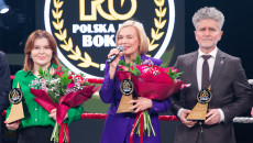 Marszałek województwa świętokrzyskiego Renata Janik, poseł Anna Krupka, senator Krzysztof Słoń