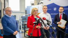marszałek Renata Janusz podczas przemówienia