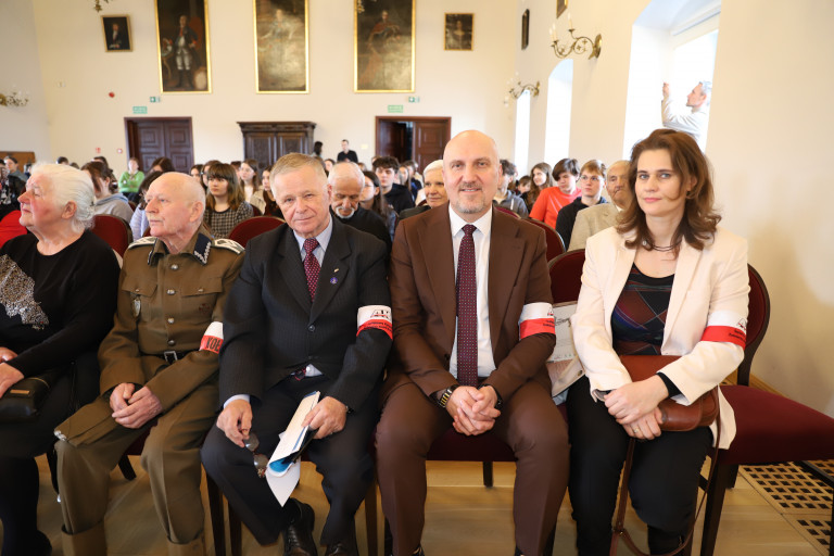 80 rocznica ucieczki żołnierzy Polskiego Państwa Podziemnego z ubeckiego więzienia na Zamku królewskim, Grzegorz Socha
