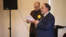 80 rocznica ucieczki żołnierzy Polskiego Państwa Podziemnego z ubeckiego więzienia na Zamku królewskim, Grzegorz Socha