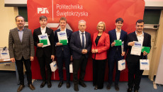 Platynowe Indeksy Politechniki Świętokrzyskiej wręczała Renata Janik