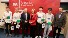 Platynowe Indeksy Politechniki Świętokrzyskiej wręczała Renata Janik