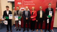 Platynowe Indeksy Politechniki Świętokrzyskiej wręczała Renata Janik