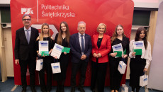 Platynowe Indeksy Politechniki Świętokrzyskiej wręczała Renata Janik