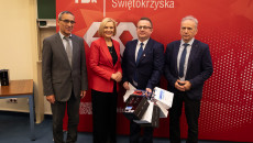 Platynowe Indeksy Politechniki Świętokrzyskiej wręczała Renata Janik
