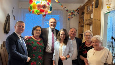 Grzegorz Socha w Muzeum Regionalnym w Świniarach Starych