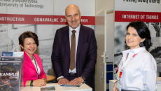 ekspozycję targów Ekotech zwiedza wicemarszałek Grzegorz Socha