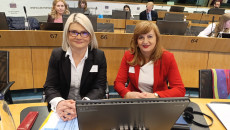 Anita Koniusz, Katarzyna Kubicka W Brukseli