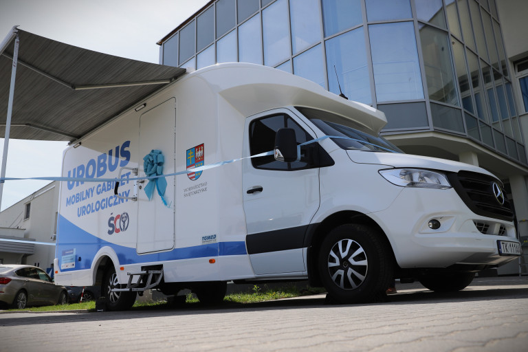 Pierwszy w Europie Mobilny Urobus wyrusza w drogę! Świętokrzyskie liderem