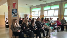 Młodzieżowego Sejmiku spotkania o Unii Europejskiej. Spotkanie w Zespole Szkół Zawodowych im. S, Staszica w Pińczowie .3