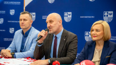 Województwo świętokrzyskie gospodarzem Mistrzostw Świata w Piłce Ręcznej Mężczyzn do lat 21 - konferencja prasowa, mówi wicemarszałek Grzegorz Socha.