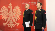 Uroczyste przekazanie dowództwa w Komendzie Wojewódzkiej PSP w Kielcach