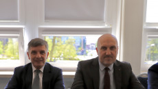 wicemarszałek Grzegorz Socha, członek Zarządu Andrzej Pruś