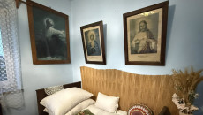Grzegorz Socha w Muzeum Regionalnym w Świniarach Starych