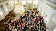 uroczystość rozstrzygnięcia konkursu Razem dla Seniorów z udziałem marszałek Renaty Janik i małżonki prezydenta Agaty Dudy