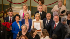 uroczystość rozstrzygnięcia konkursu Razem dla Seniorów z udziałem marszałek Renaty Janik i małżonki prezydenta Agaty Dudy