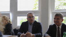 Posiedzenie Komisji Rolnictwa i Ochrony Środowiska - radny Piotr Żołądek i członek Zarządu Andrzej Pruś