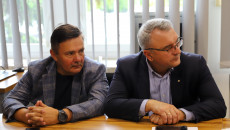 Posiedzenie Komisji Zdrowia, Polityki Społecznej i Spraw Rodziny - radni Piotr Żołądek i Waldemar Wrona