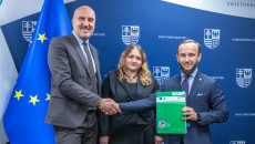 Podpisanie umów na inwestycje wodno-kanalizacyjne, w ramach naborów prowadzonych przez ŚBRR w Kielcach.