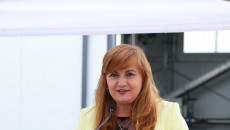 otwarcie oczyszczalni ścieków w Tuczępach z udziałem członek Zarządu Anity Koniusz