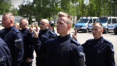 ślubowanie policjantów
