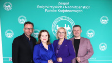 poseł Anna Krupka, marszałek Renata Janik w Umianowicach