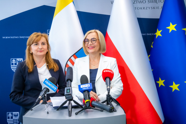 Rusza kolejna edycja unijnego programu stypendialnego dla zdolnych uczniów z mniej zamożnych rodzin! - Konferencja prasowa marszałek Renaty Janik i Anity Koniusz, członek Zarządu Województwa