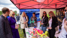Rodzinny piknik, rajd ze świętokrzyską drużyną kolarską, miasteczko naukowe