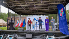 Rodzinny piknik, rajd ze świętokrzyską drużyną kolarską, miasteczko naukowe