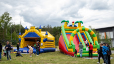 Rodzinny piknik, rajd ze świętokrzyską drużyną kolarską, miasteczko naukowe