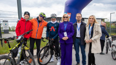 Rodzinny piknik, rajd ze świętokrzyską drużyną kolarską, miasteczko naukowe