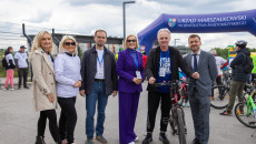 Rodzinny piknik, rajd ze świętokrzyską drużyną kolarską, miasteczko naukowe