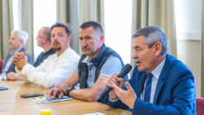 uczestnicy spotkania informacyjnego z przedsiębiorcami