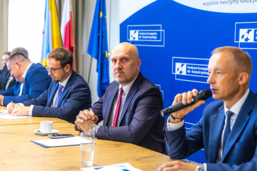 uczestnicy spotkania informacyjnego z przedsiębiorcami