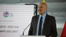 Setki inwestycji, miliony złotych, tysiące beneficjentów – Samorząd Województwa Świętokrzyskiego podsumował Program Rozwoju Obszarów Wiejskich na lata 2014-2020. Na zdjęciu wicemarszałek Grzegorz Socha.