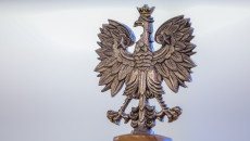 Konwent Marszałków Województw - prezydencja Województwa Małopolskiego, II posiedzenie w Szczawnicy. Laska marszałkowska.