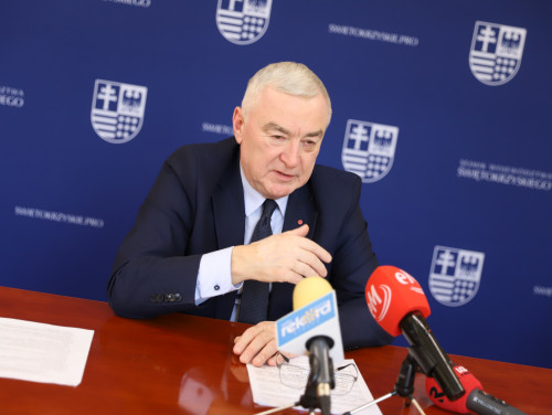 Briefing prasowy przewodniczącego Sejmiku Województwa Świętokrzyskiego
