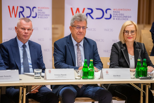posiedzenie plenarne Wojewódzkiej Rady Dialogu Społecznego w Kielcach