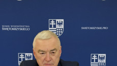 Briefing prasowy przewodniczącego Sejmiku Województwa Świętokrzyskiego