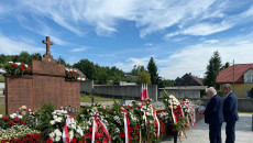 uroczystości w Mauzoleum Martyrologii Wsi Polskich w Michniowie