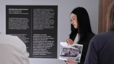 oprowadzanie kuratorskie po wystawie w muzeum w Sandomierzu