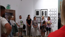 oprowadzanie kuratorskie po wystawie w muzeum w Sandomierzu