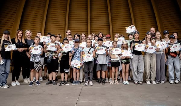 A group of children from Vinnytsia